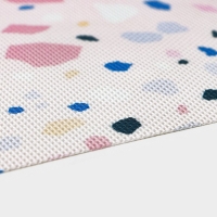 Салфетки сервировочные на стол Доляна &laquo;Мармелад&raquo;, 4 шт, 45&times;30 см, цвет белый