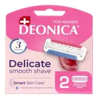 Сменные кассеты DEONICA 3 FOR WOMEN , 2 шт