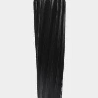 Ваза напольная керамика "Бласио" 58х14 см, чёрный
