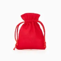 Мешочек подарочный &laquo;Хлопок&raquo;, 7&times;9 см, красный