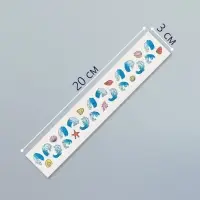 Переводная тату на тело цветная &laquo;Браслет. Ракушки&raquo;, 20&times;3 см