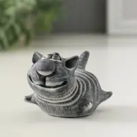 Сувенир "Кот летит на пузе" 4,5 см