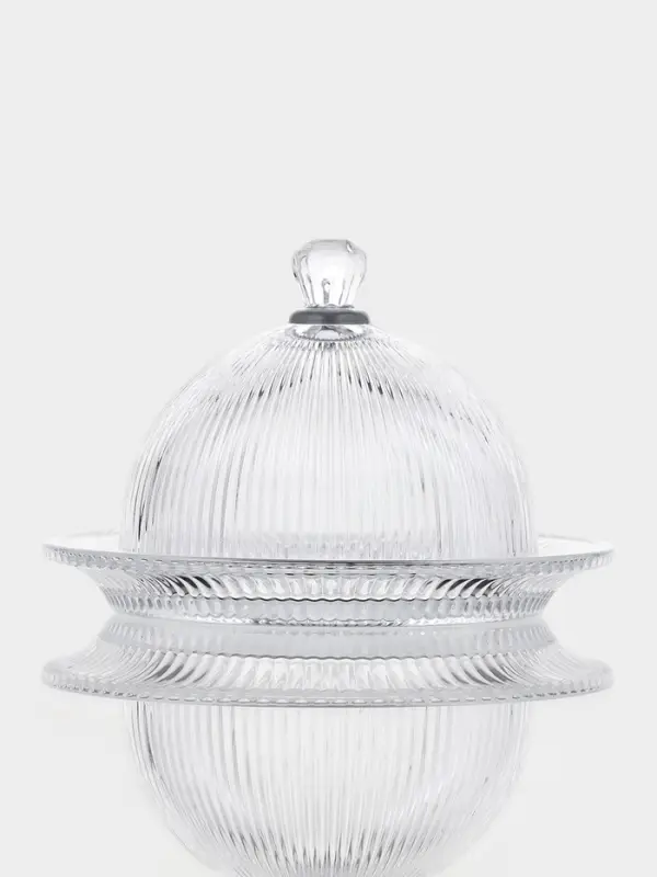 Блюдо для подачи с крышкой "Riffle", 19.5х13 см