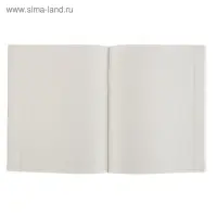 Тетрадь 48 листов в клетку Calligrata &laquo;Орнамент&raquo;, обложка мелованная бумага, блок №2, белизна 75% (серые листы), МИКС