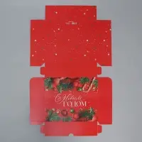 Коробка складная &laquo;Новогоднее настроение&raquo;, 20 х 17 х 6 см