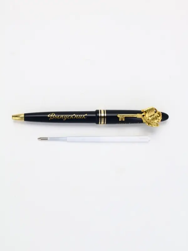 Ручка подарочная "Выпускник!", пластик, синяя паста, 1.0 мм