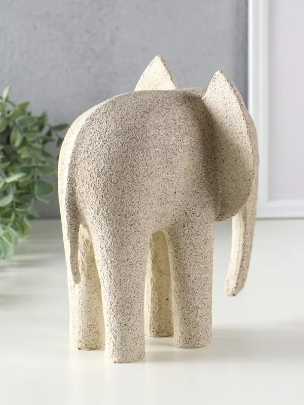 Сувенир полистоун " Песочный слон" 17,5х19х23,5 см