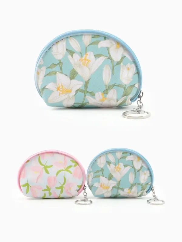 Кошелек жен 13-01-01 Июнь2506, 11*3,5*8,5 см, отд на молнии, микс