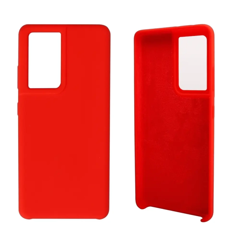 Чехол Samsung S21 Ultra Silicone Cover