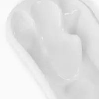 Ванна детская с горкой (белый) (уп.3)