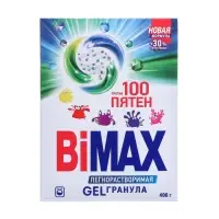 Стиральный порошок BiMax "100 пятен", автомат, 400 г