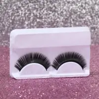 Ресницы накладные &laquo;Двойной объём&raquo;, 11 мм, без клея, чёрные