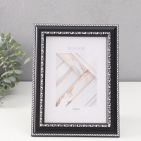 Фоторамка пластик "МИРАМ" 15х21 см, чёрный