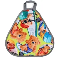 Ледянка мягкая Bear, треугольная, цвет МИКС