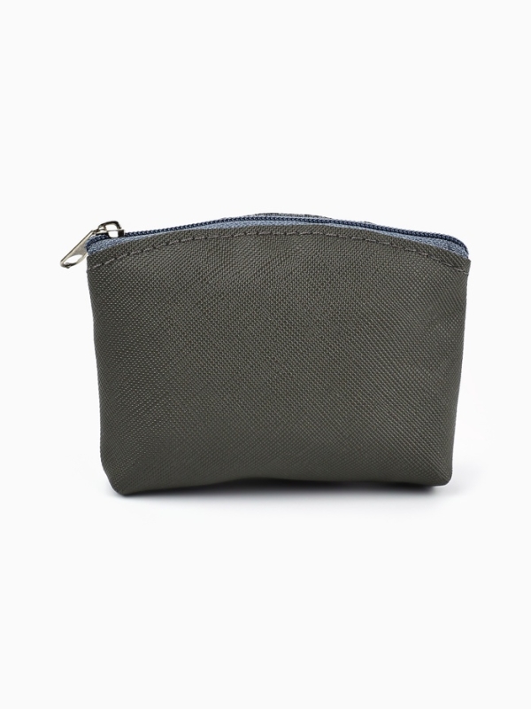 Кошелёк молодёжный, цвет серый, 11 х 7 см