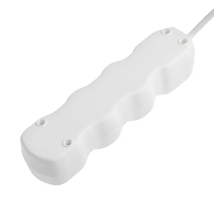 Удлинитель Luazon Lighting ECO, 3 розетки, 4,5 м, 16 А, 3500 Вт, ПВС 3х1 мм2, с з/к