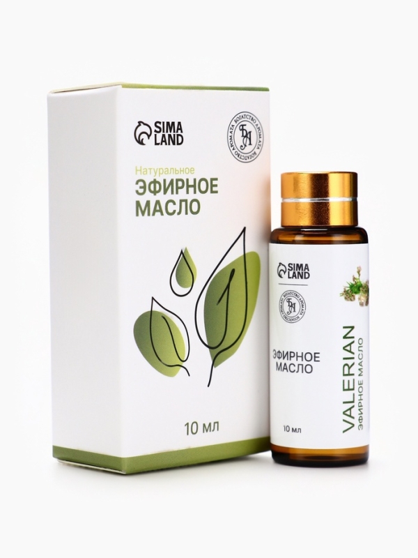 Эфирное масло "Валериана", 10 мл, с пипеткой