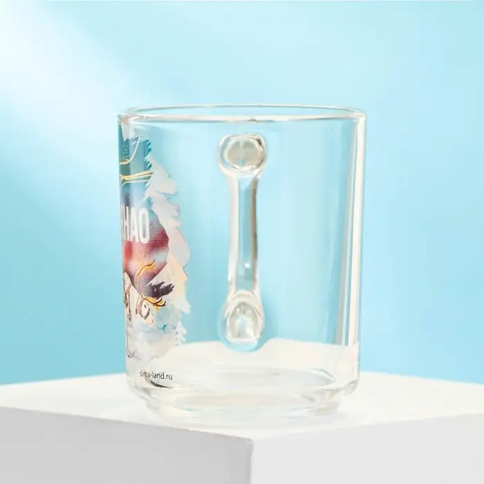 Кружка стеклянная &laquo;ЯНАО&raquo;, 200 мл