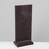 Подставка под серьги 20 пар, 23&times;10&times;6,5 см, цвет серый графит