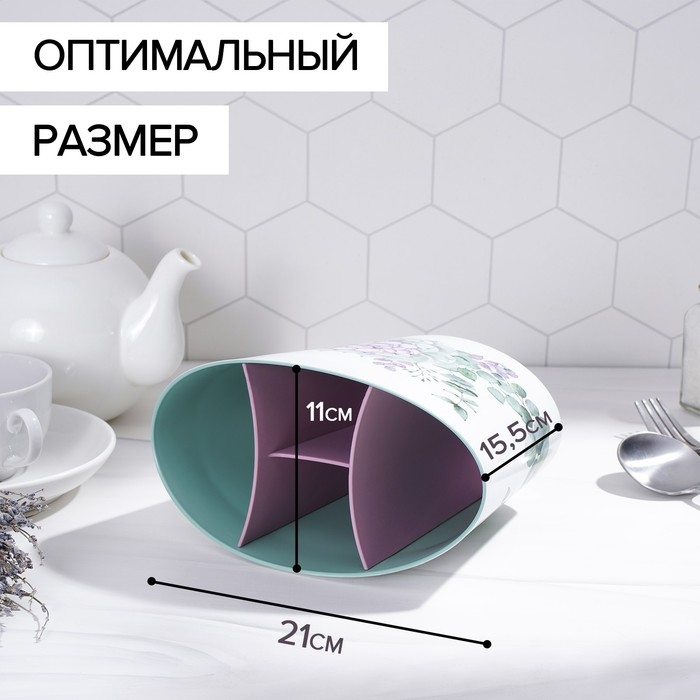 Подставка для столовых приборов &laquo;Каменная роза&raquo;