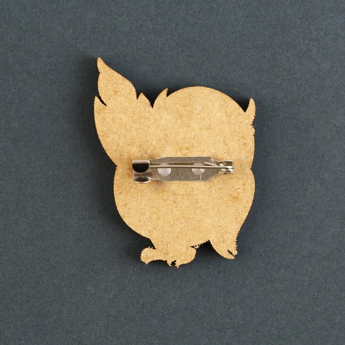 Значок деревянный &laquo;Талисман на успех&raquo;, 4 х 3,5 см