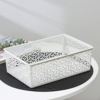 Корзинка для хранения без крышки Linden, 4,3 л, 29&times;19&times;9,5 см, цвет светло-серый