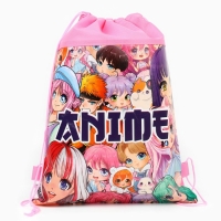 Мешок для обуви &laquo;Мир аниме&raquo; полиэстер, размер 30 х 40 см