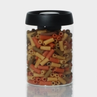 Банка стеклянная для хранения сыпучих продуктов с вакуумной крышкой &laquo;Плезир&raquo;, 1 л, 11&times;16 см