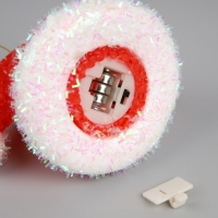 Светодиодная фигура &laquo;Колпак&raquo; 10 см, пластик, батарейки AG13х3 (в комплекте), свечение мульти (RGB)