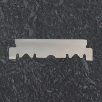 Опасная бритва, шаветт, без лезвия, 13,3 &times; 21 &times; 2,8 см, стальная, цвет серебристый