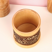 Туес &laquo;Подсолнушек&raquo;, соль, 7&times;9 см, береста