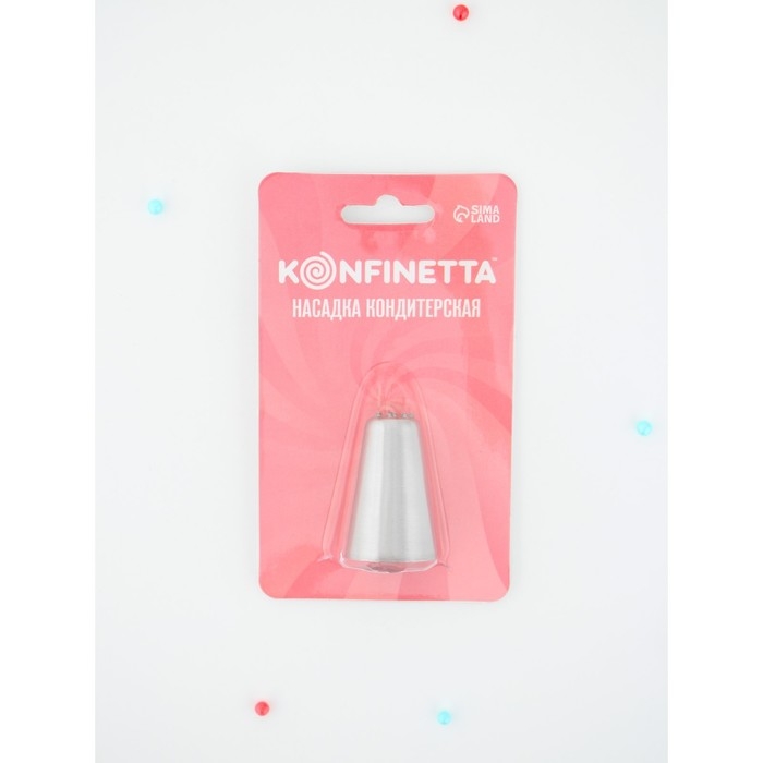 Насадка кондитерская KONFINETTA &laquo;Травка&raquo;, d=2,4 см, выход d=1,2 см, форма микс, нержавеющая сталь