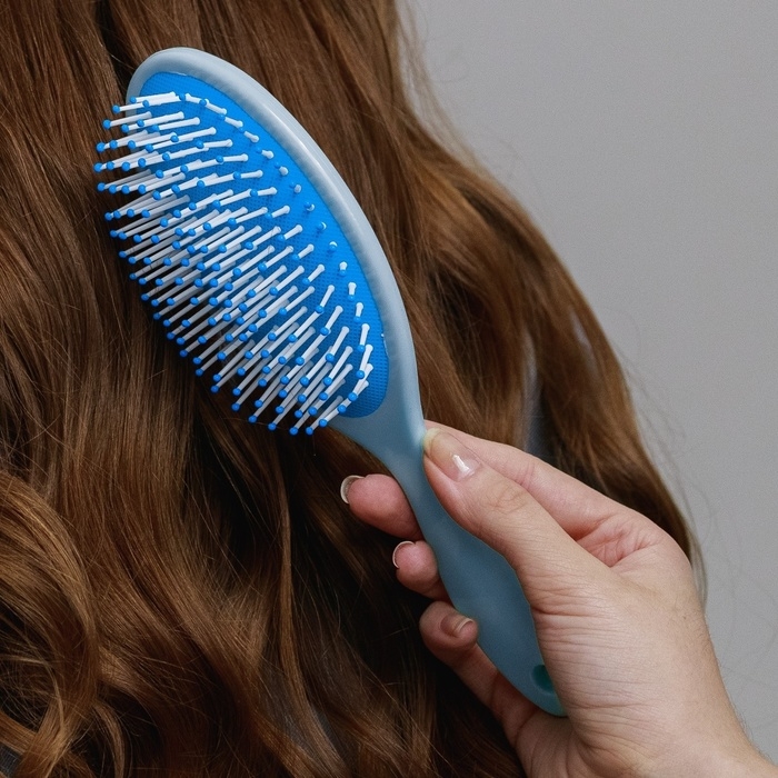 Расчёска массажная, 7 &times; 22 см, цвет МИКС