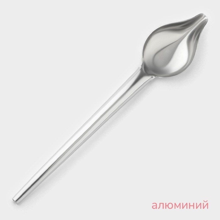 Ложка кондитерская для моделирования KONFINETTA, 22&times;4 см, цвет серебристый