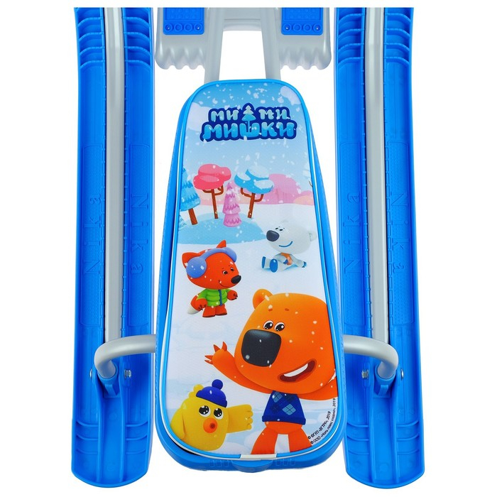 Снегокат &laquo;Тимка спорт 2 Ми-ми-мишки&raquo;, ТС2/ММ1, цвет голубой/серый