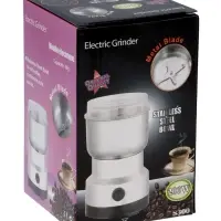 Кофемолка электрическая LCG-01, 1200 Вт, 85 г, белая