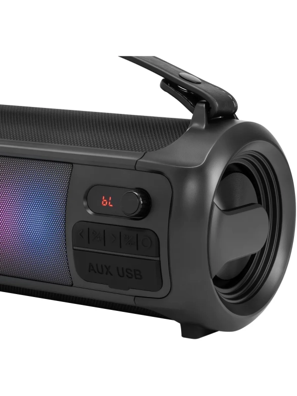 Колонка порт. H-PS1025 черный 40W 2.0 BT 10м 3000mAh