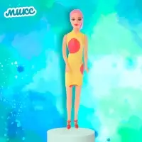 Кукла-модель &laquo;Оленька&raquo; в вечернем платье, МИКС
