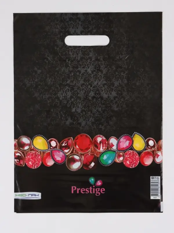 Пакет "Престиж, полиэтиленовый с вырубной ручкой 30х40 см, 60 мкм