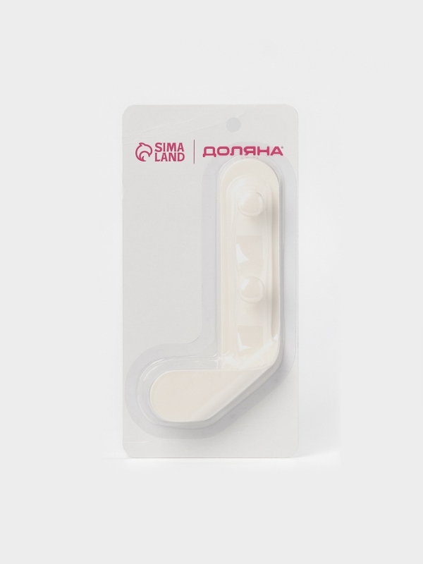 Крючок самоклеящийся "blisst" 1шт 18х3,5х9 см