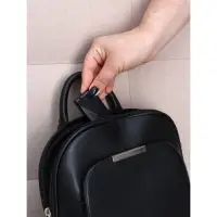 Щётка для одежды складная, 0.6&times;3.5&times;9.5 см, чёрная