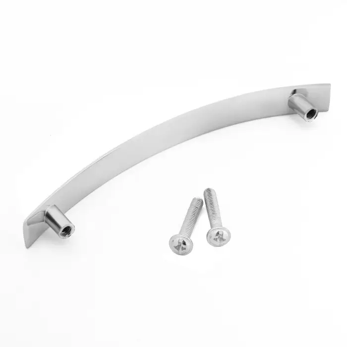 Ручка-скоба мебельная LIGHT РС001, м/о 96 мм, цвет хром