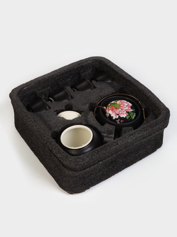 Набор для чайной церемонии 9 предметов, на 4 персоны, чашка 40 мл, чайник 200 мл, в коробке