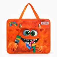 Папка с ручками пластик А4, 75мм 330*260 ПМ-А4-26 Буки Бяки