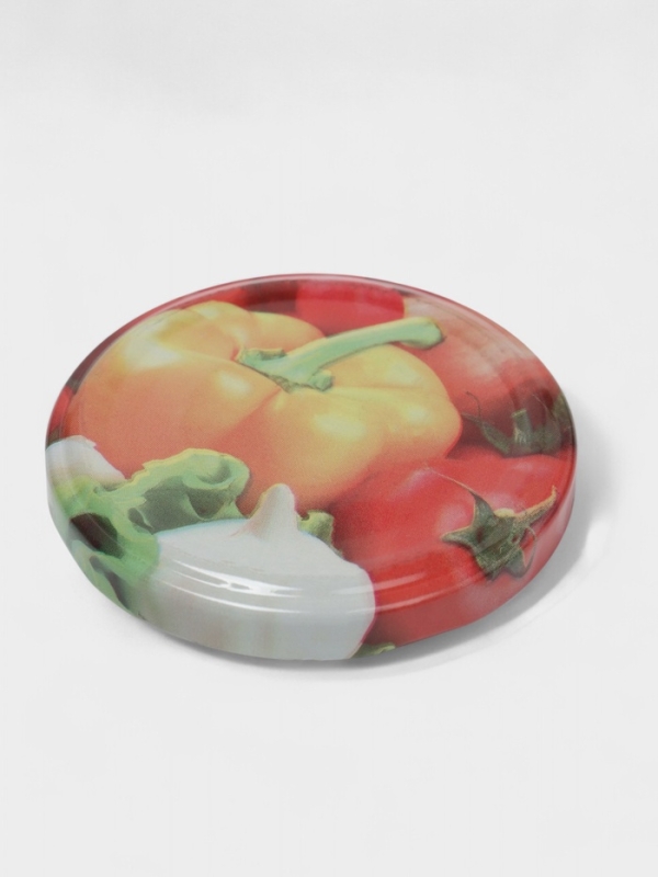 Набор крышек ТО-66 мм &laquo;Элитная&raquo;, металл, лак, цвет МИКС (1 упак.=20шт)