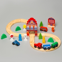 Железная дорога &laquo;Путешествие&raquo;, 36 деталей, 24 &times; 18,5 &times; 13,5 см