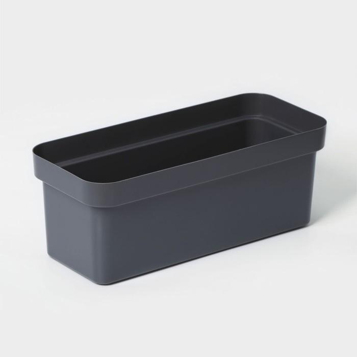 Ящик балконный для цветов &laquo;Эко&raquo;, 40 см, 8 л, цвет темный гранит