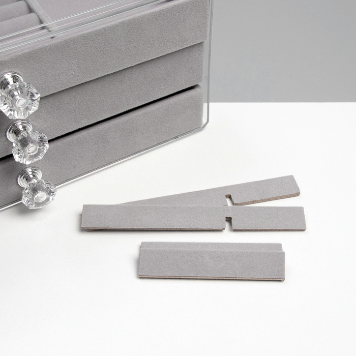 Подставка для украшений &laquo;Шкатулка Эдем&raquo;, 23,5&times;13&times;11 см, цвет серый