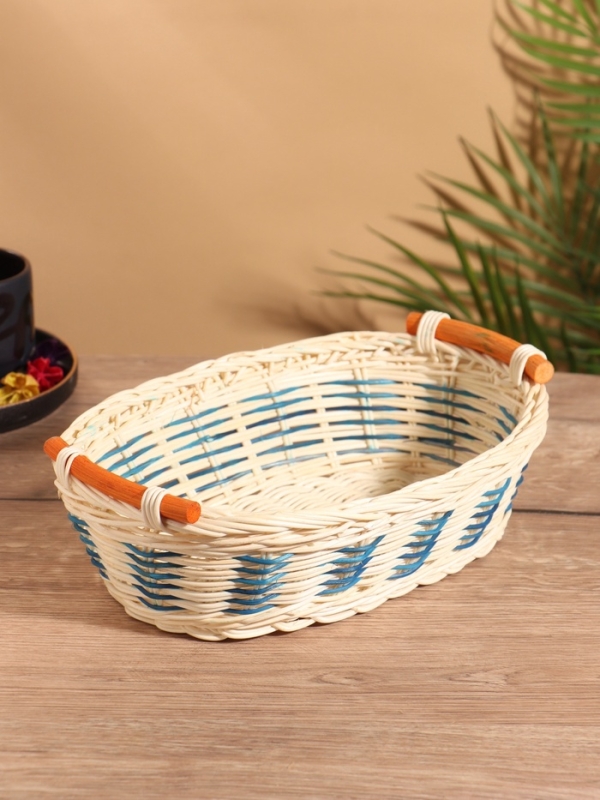 Корзина плетеная 28х18х9 см, ротанг