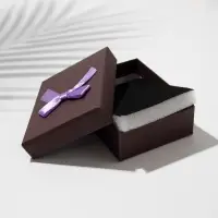 Коробочка подарочная под набор &laquo;Клетка&raquo; мелкая, 7&times;9 (размер полезной части 6,5&times;8,5см), цвет МИКС